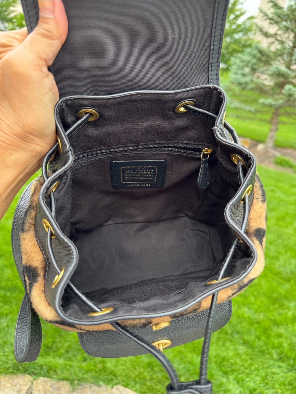 🤎Limited edition 🤎Coach X Jennifer Lopez Pennie Backpack 22 🎒 - Picture 12 of 16